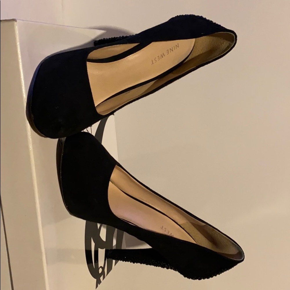 Stunning Black Nine West Heels, size 6 1/2